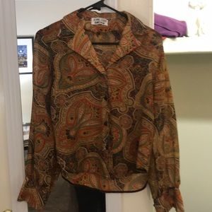 Sheer Vintage button-down shirt